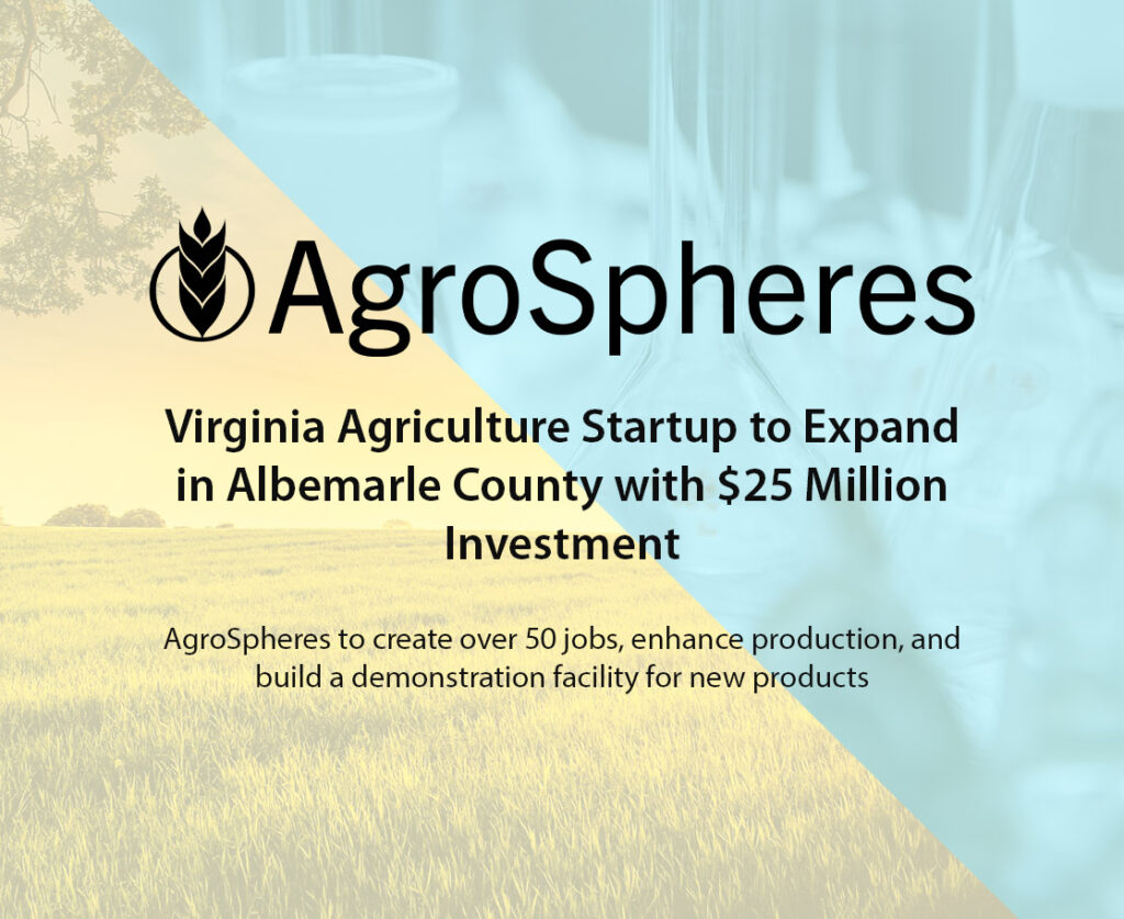 AgroSpheres-Virginia-Agriculture-Startup-to-Expand-in-Albemarle-County-with-$25-Million-Investment--Ospraie-Ag-Science